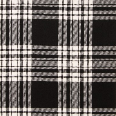 Menzies Black & White Modern Reiver LW Tartan